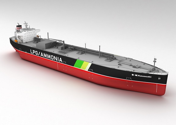 NYK to build its fifth LPG dual-fuel very large LPG / ammonia carrier. Image: NYK Line