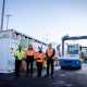 ABP first in UK to trial a hydrogen fuelled tractor at the Port of Immingham. Image: ABP