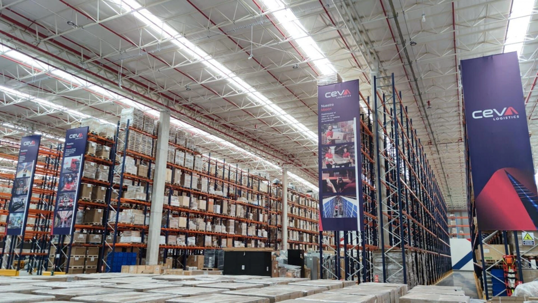 CEVA Logistics opens a multi client, carbon-neutral warehouse in Colombia. Image: CEVA Logistics