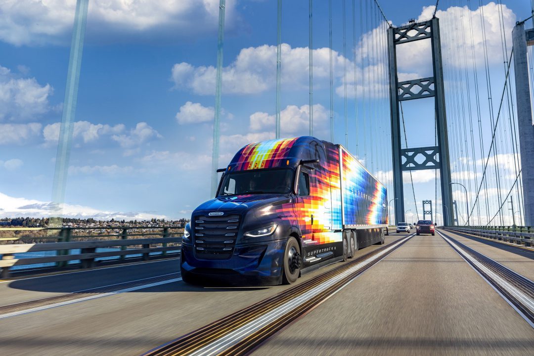 Freightliner SuperTruck II to boost efficiency in freight transportation. Image: Daimler Truck