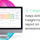 Cargo2Zero helps airlines & freight forwarders to track their CO2 emissions. Image: CargoAi