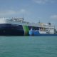 NYK and FueLNG complete first bunkering of PCTC in Singapore. Image: NYK Line