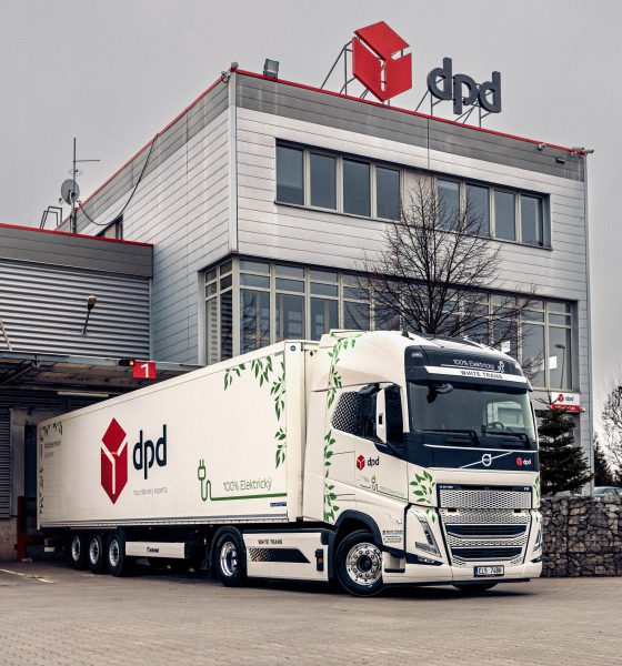 DPD Czech Republic uses fully electric heavy-duty truck to deliver parcels. Image: DPD Group