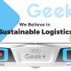 Geek+ announces a new step in support of sustainable logistics. Image: Geek+