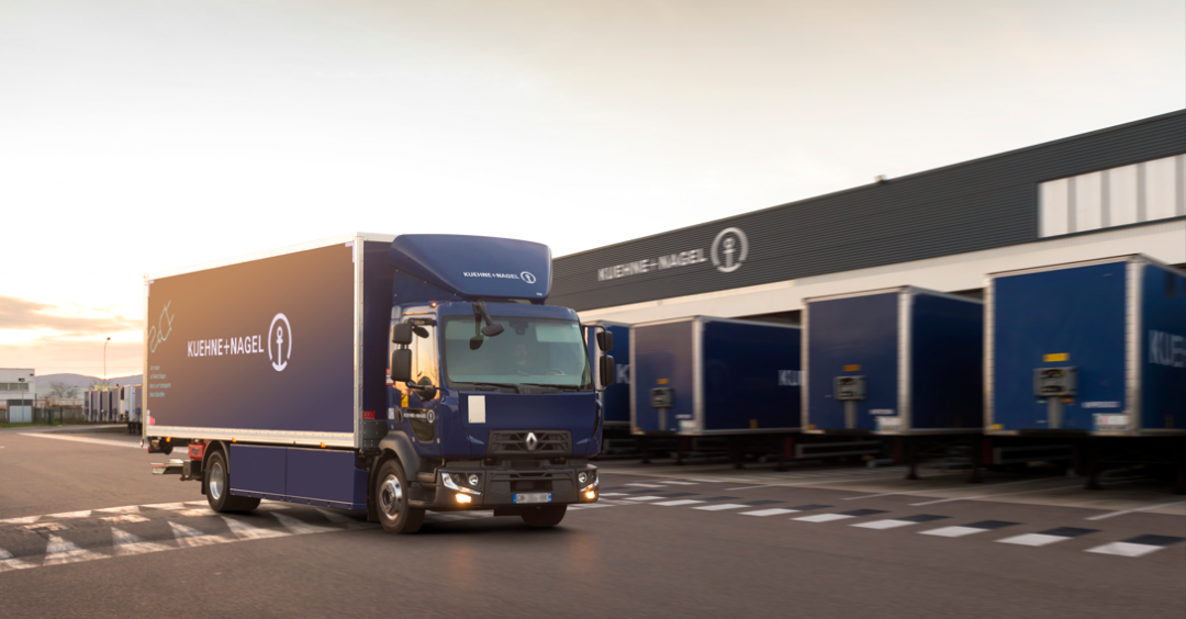 Kuehne+Nagel France has received a delivery of 23 electric vehicles. Image: Kuehne+Nagel