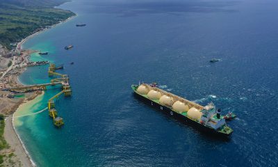 ADNOC L&S berths its LNG carrier Ish at Philippines LNG Import Terminal. Image: ADNOC