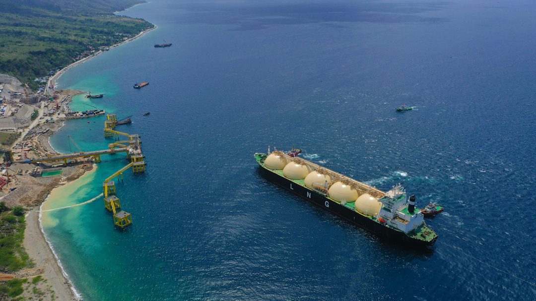 ADNOC L&S berths its LNG carrier Ish at Philippines LNG Import Terminal. Image: ADNOC