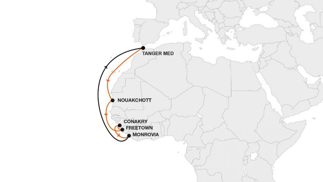 Hapag-Lloyd announces new container service WA1 - West Africa Service. Image: Hapag-Lloyd