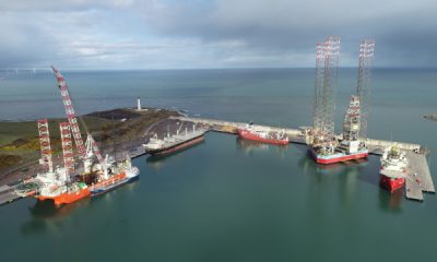 Port of Aberdeen invests to become the UK’s first net zero port by 2040. Image: Port of Aberdeen