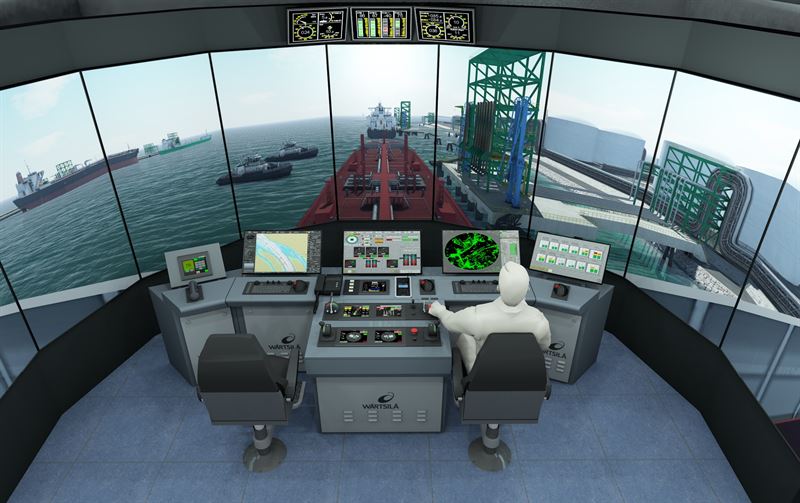 Wartsila to supply maritime educational centre with a simulation training lab. Image: Wartsila