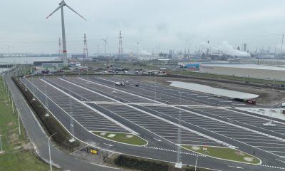 Port of Antwerp-Bruges introduces the new Ketenis truck parking. Image: Port of Antwerp-Bruges