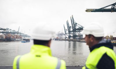 One year completion of merger of the ports of Antwerp and Zeebrugge. Image: Port of Antwerp-Bruges