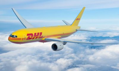 DHL Express orders nine Mammoth-converted B777-200LR freighters. Image: DHL