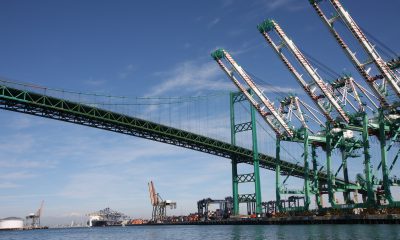 The Port of Los Angeles closes out a soft first quarter. Image: Pixabay