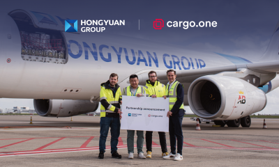 ‍Hongyuan Group partners with cargo.one to offer its capacity online. Image: cargo.one