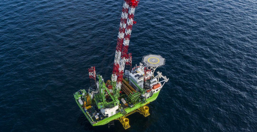 DEME Offshore contracted for the Dieppe Le Tréport offshore wind farm. Image: DEME