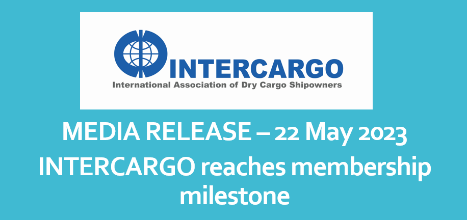 INTERCARGO reaches membership milestone. Image: INTERCARGO