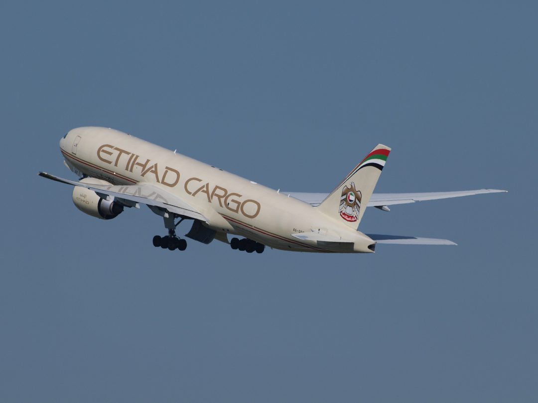 Etihad Cargo to use combined solution from Descartes and Jettainer. Image: Pixabay