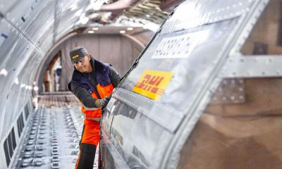 DHL Express launches new GoGreen Plus service for its air cargo product. Image: DHL