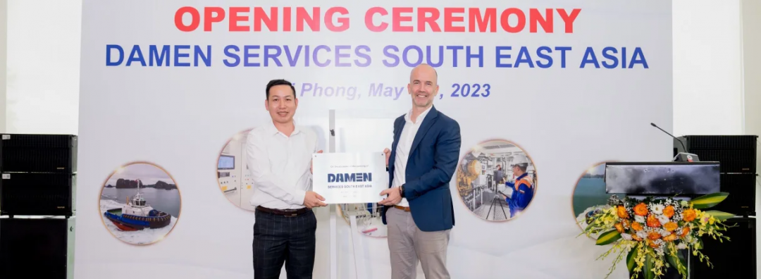 Damen Services opens a new service hub in Vietnam. Image: Damen