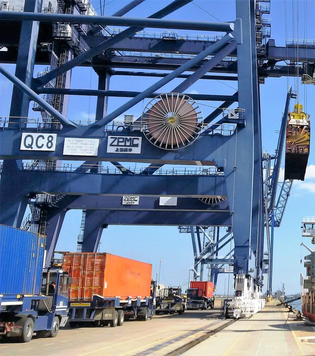 Short sea container services boost for Hutchison Ports London Thamesport. Image: Hutchison Ports