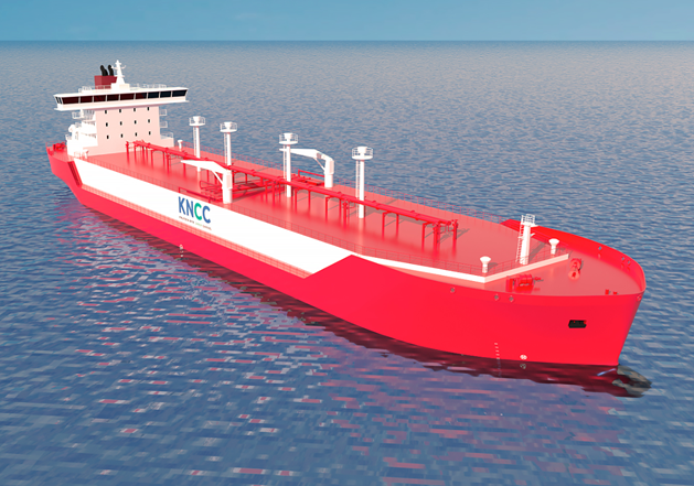 Industry's first ambient-temperature containment system for liquefied CO2. Image: NYK Line