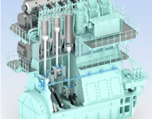 NYK installs engine air compression System on LNG fueled coal carriers. Image: NYK Line