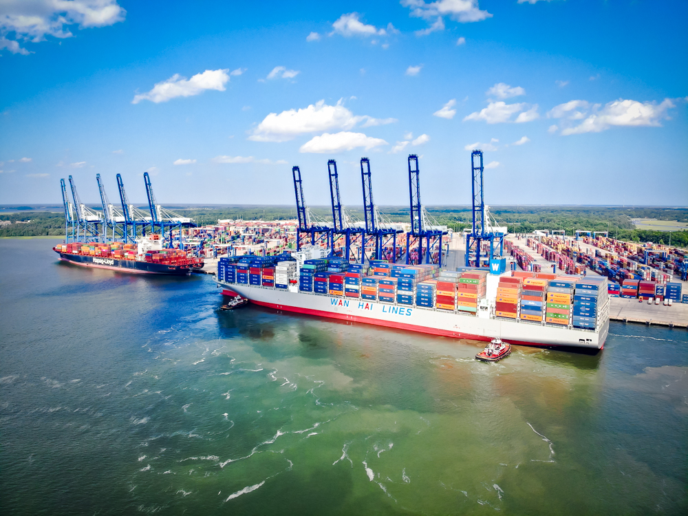 SC Port's volumes increase across business segments. Image: South Carolina Ports