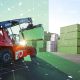 Kalmar introduces new sustainable eco-efficient electric reachstacker. Image: Cargotec