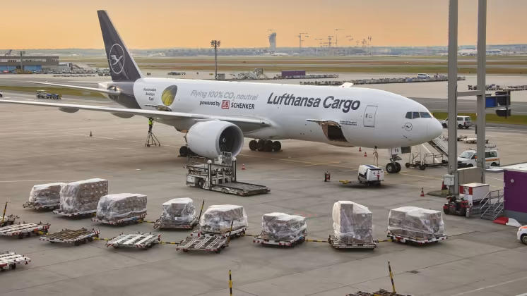 Lufthansa Cargo connects DB Schenker via API booking interface. Image: Lufthansa Cargo