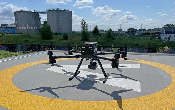First drone vertiport in the Netherlands now operational. Image: Port of Rotterdam