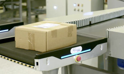 Hongkong Post and Geek+ to deploy first robotic package sortation system. Image: Geek+