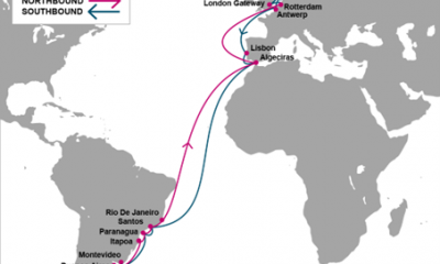 ONE announces launch of LUX connecting Europe and South America. Image: ONE
