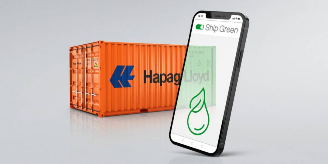 Hapag-Lloyd partners with DB Schenker to decarbonise supply chains. Image: Hapag-Lloyd