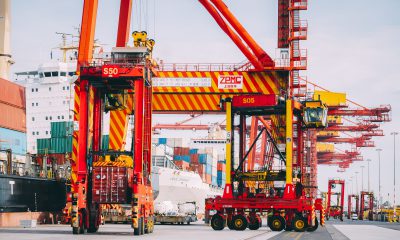 Kalmar to supply hybrid straddle carriers to Patrick Terminals in Melbourne. Image: Cargotec
