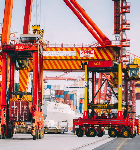 Kalmar to supply hybrid straddle carriers to Patrick Terminals in Melbourne. Image: Cargotec